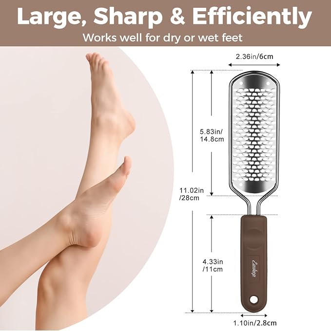 Foot File Foot Scrubber Pedicure - Image 5