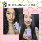 Japanese BTX Hair Mask for Damaged Hair B-TOX – Collagen & Keratin Treatment - Image 9