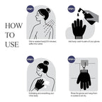Evridwear Exfoliating Dual Texture Bath Gloves - Image 3