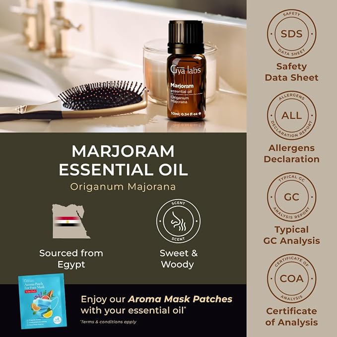 100% Pure Marjoram Essential Oil - Image 6