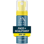 Oars + Alps Face & Scalp Sunscreen Spray Mist, SPF 35 Facial & Hair Sunscreen by OarsAlps