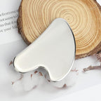 Stainless Steel Gua Sha and Face Roller Set, Facial Tool - Image 7