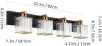 Aipsun Bathroom Vanity Light Fixtures Crystal Vanity Light - Image 4