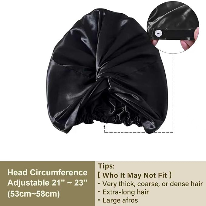 ZIMASILK 22 Momme 100% Mulberry Silk Bonnet - Image 5