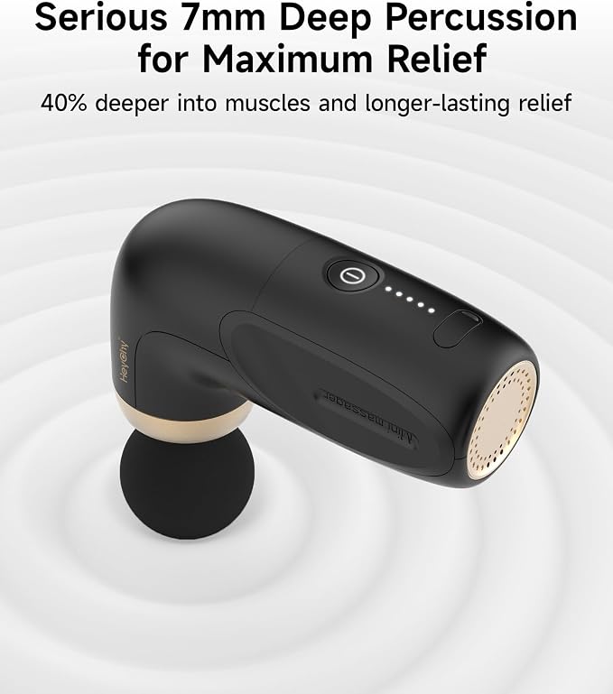 HEYCHY A1 Super Mini Massage Gun, Percussion Deep Tissues Muscle Massager - Image 2