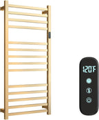14 Bars Luxury Towel Warmers Wall Mounted Heated Towel Rack, Towel Warmer by Unknown
