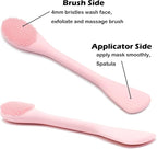 RamPula Facial Cleansing Brush, 2 in 1 Silicone Face Mask Brush & Face Scrubber - Image 3