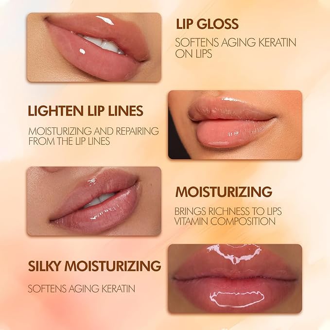 8PCS Bee Lip Balm Pot, Fruit Moisturizing Propolis Lip Mask, Lip Mask Overnight - Image 4