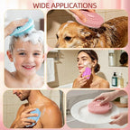 Silicone Body Scrubber 3 Pack Silicone Loofah Exfoliating Body Scrubber Soft - Image 7