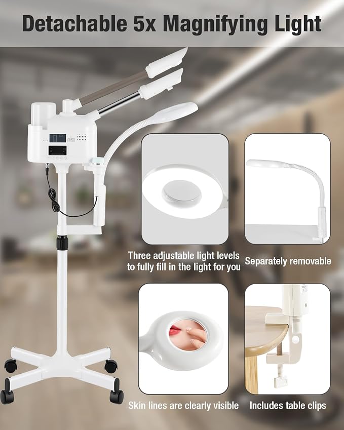 Professional 4-in-1 Facial Steamer - Image 4