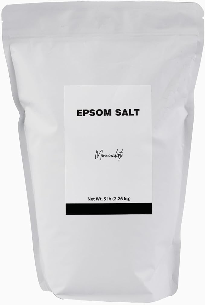 Minimalist Epsom Salt, Magnesium Sulfate, Packaged by Minimalist