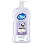 Dial Kids All-in-1 Body + Hair + Bubble Bath, Lavender Scent, 32 Fl Oz by DialSoap