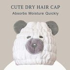 Microfiber Hair Towel Wrap for Kids, Absorbent Quick Girls Boys Hair Drying - Image 3