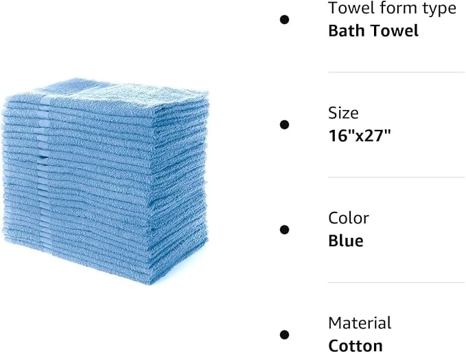 Simpli-Magic Cotton Hand Towels 16"x27" – Soft Towels - Image 3