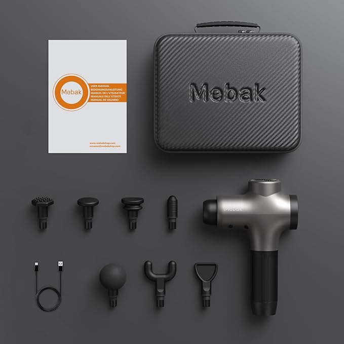 Mebak 3 Massage Gun, Massage Gun Deep Tissue - Image 9