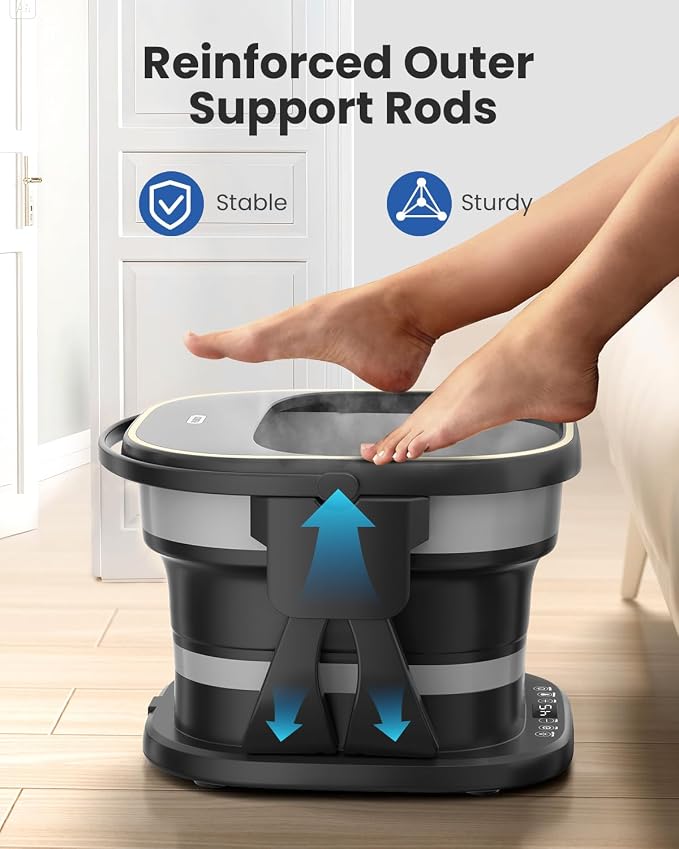 Puboo Collapsible Foot Spa Bath Massager - Image 3