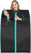 Smartmak Far Infrared Sauna, Full Body One Person Portable SPA Set by Smartmak
