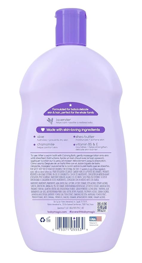 Baby Magic Calming Baby Bath, 16.5 Fl Oz - Image 4