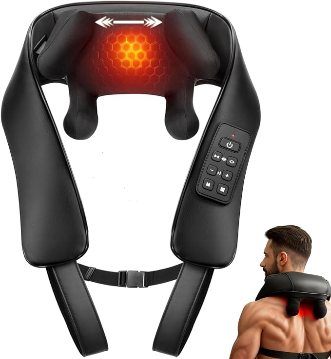 Shiatsu Neck Massager with Heat by MASGRE