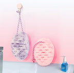 Bath Sponge for Kids Cute Loofah Sponge Reusable Body Sponge Exfoliating Bath - Image 4