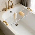 1CM Thick Clear Acrylic Bathtub Caddy by LITAITAI