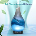 MAXWINER Essential Oil Diffusers Handmade Art Glass Ultrasonic Aromatherapy - Image 5