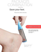 Professional Callus Remover & Foot File Set–Metal Surface Scraper - Image 2