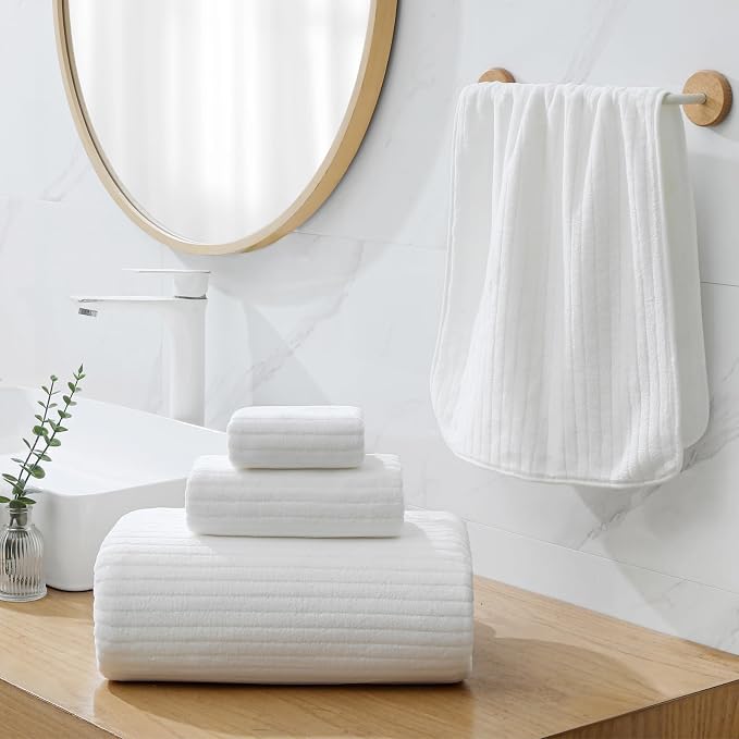 YTYC 39x78 Bath Sheets Extra Large Bath Towels - Image 4