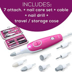 Beurer MP44 Professional Manicure and Pedicure Nail Drill Set, E-File - Image 9