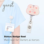 2 Pack Satin Lined Bouffant Scrub Caps - Image 4