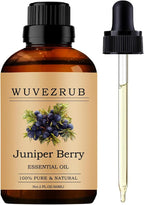 Juniper Berry Essential Oils, 60ML Pure and Natural Essential Oil by WUVEZRUB