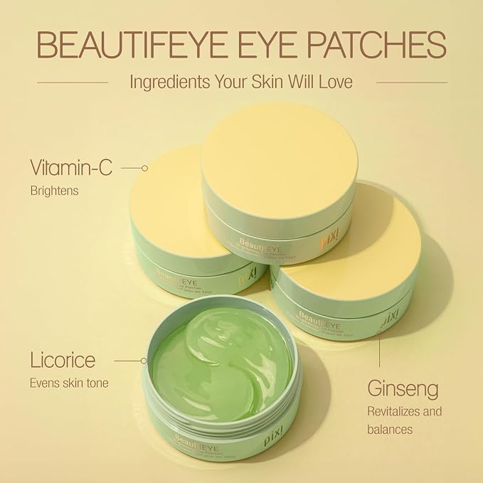 Pixi BeautifEYE Hydrogel Under-Eye Patches | Refreshing Eye Patches - Image 3