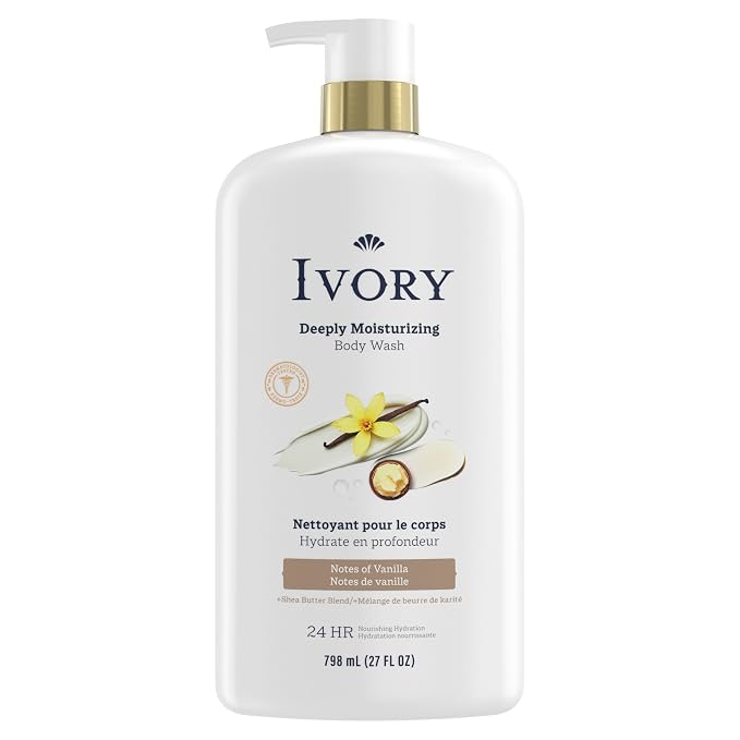 Ivory Body Wash, Deeply Moisturizing, 24hr Nourishing Hydration, Soothes Itchy - Image 10