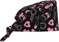 Working Cap Scrub Caps with Sweatband Adjustable Tie Back Hat Nurse Surgical by Unknown