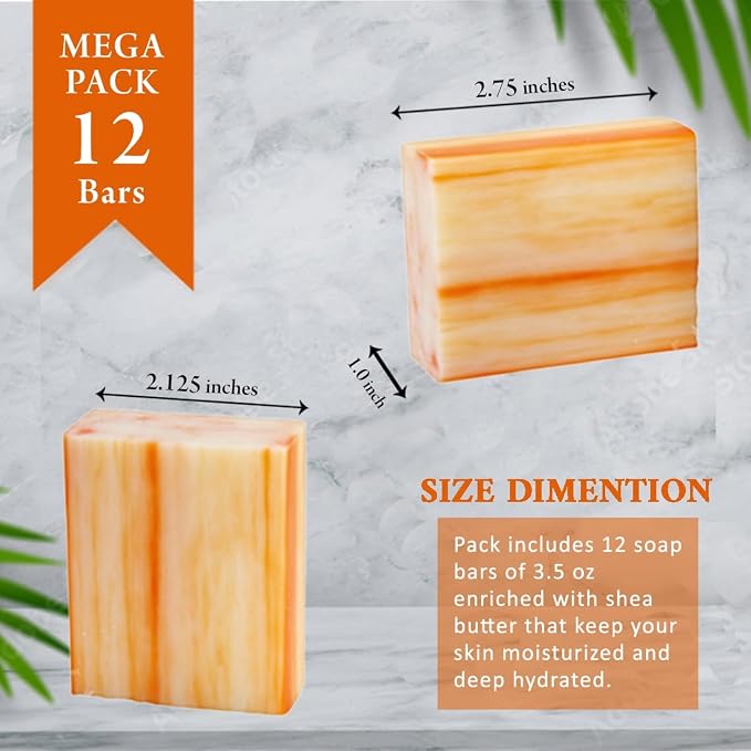 Simple Scents Australia Orange Zest Scented Natural Soap Bars, 3.5oz - Image 8
