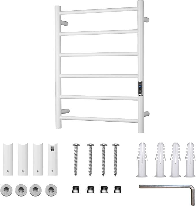 Heated Towel Racks for Bathroom, Wall Mounted Electric Towel Warmer Racks - Image 7