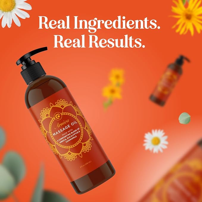 Arnica Massage Oil for Muscle Relaxing - Image 9