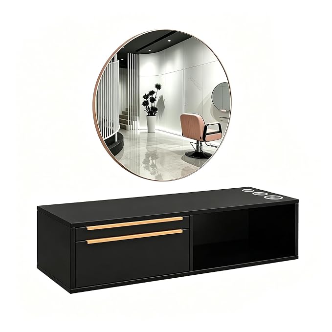 OmySalon Wall Mount Salon Station by OmySalon