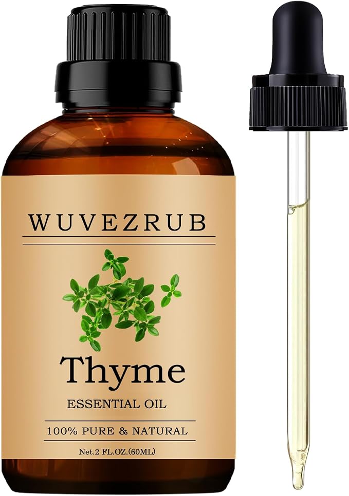 Thyme Essential Oil - 60ML Pure and Natural by WUVEZRUB