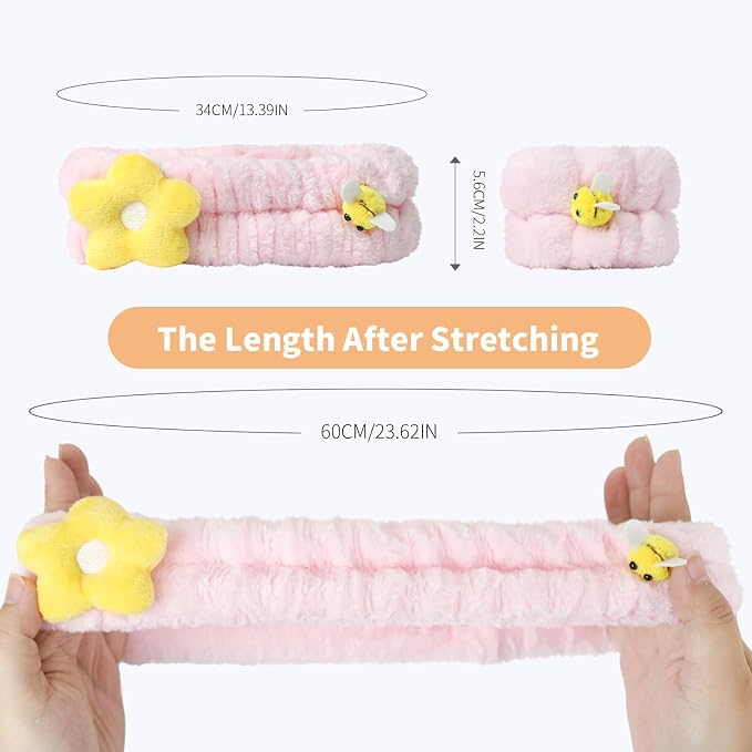 PERFECTSIGHT Kawaii Headband for Spa, Washing Face, Party - Image 7