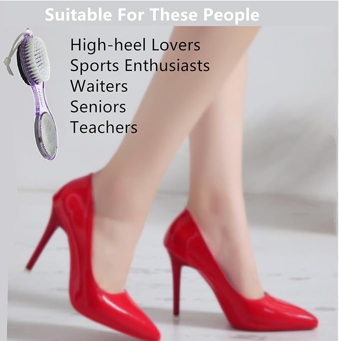 Foot File Callus Remover 4-in-1, Feet Scraper Pedicure Tools - Image 6