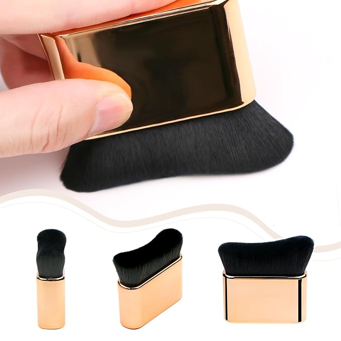 UNIMEIX Self Tanner Brush Sunscreen Body Makeup Brush Kabuki Blend Applicator - Image 3