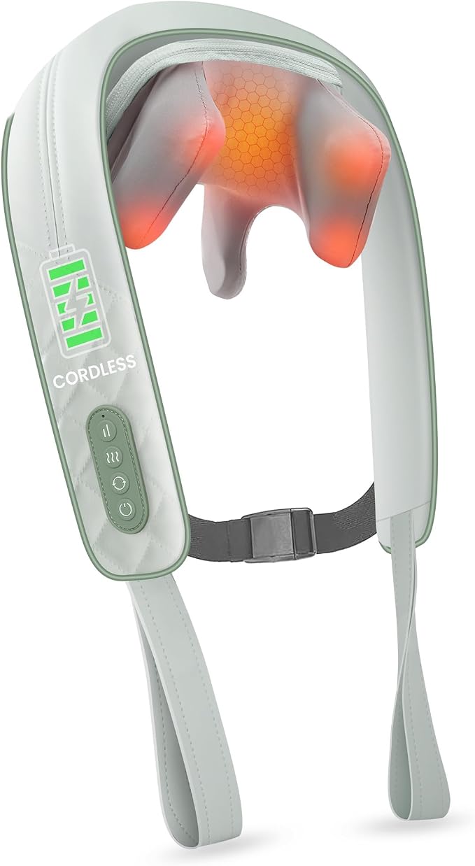Snailax Cordless Shiatsu Neck Massager by Snailax