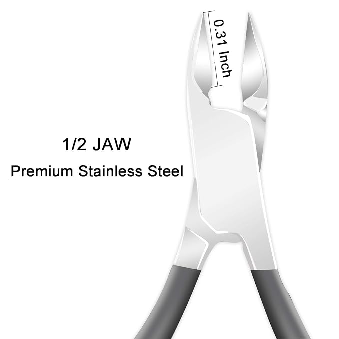 Ejiubas Cuticle Trimmer with Cuticle Pusher Cuticle Nipper Professional Grade - Image 2