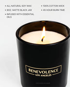 Benevolence LA Lavender & Lilac Scented Candle | Soy Christmas Candles - Image 5