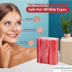 Simple Scents Australia Melon Strawberry Scented Natural Soap Bars, 3.5oz - Image 5