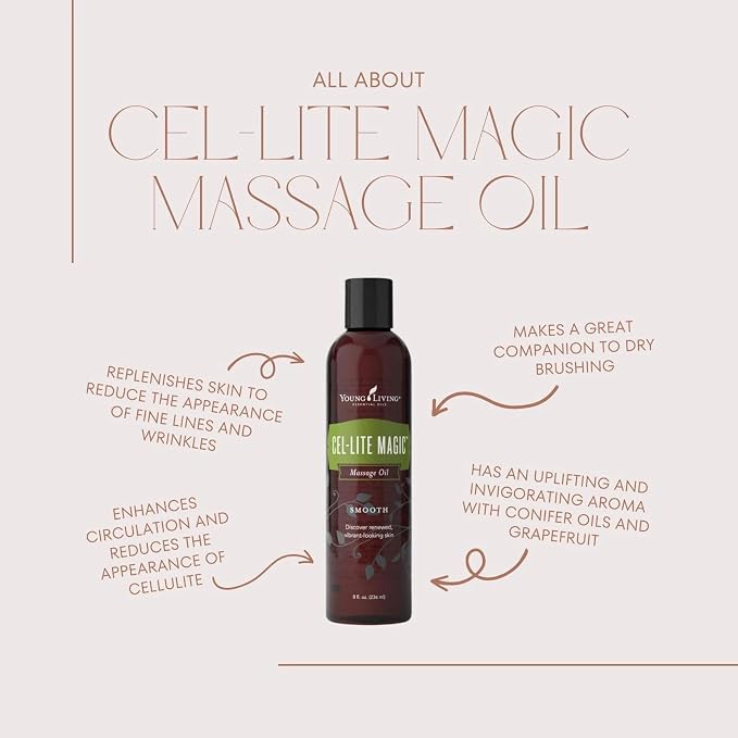 Cel-Lite Magic Massage Oil 8 OZ Bottle by Young Living Essential Oils - Image 4