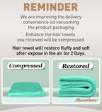 Hicober Microfiber Hair Towel, Hair Turbans - Image 8
