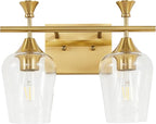Bathroom Light Fixtures, Brushed Gold Vanity Lights - Image 9