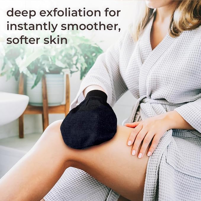 Natural Elephant Exfoliating Kessa Glove - Image 4